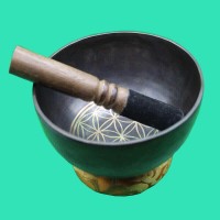 Flower Carving Singing Bowl