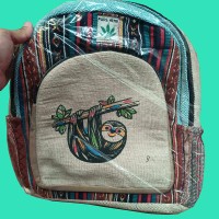 Owl Himalayan Mini Hemp Bag