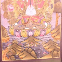 Bajra Story Thangka Painting