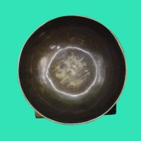 Black Plain Singing Bowl