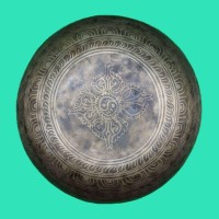 Handmade Bajra Carved Singing Bowl