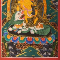 Zambala Thangka Painting