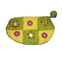 Knitted Mirror Felt Purse