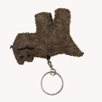 Animal Key felt Ring