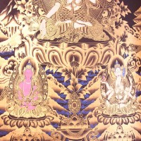 Handmade White Tara Thangka