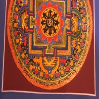 Mandala Om Painting Thangka