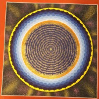 Mantra Thangka Painting