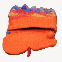 Owl Shaped Felt Baby Purse