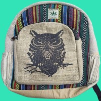Owl Eco Friendly Hemp Bag