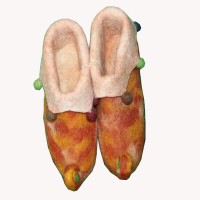 Christmas Felt Shoes 01