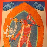 Bijra Yogini Thangka Painting