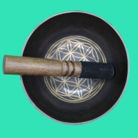 Flower Carving Singing Bowl