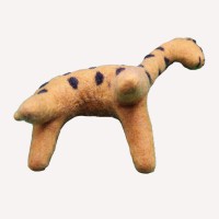 Handmade Felt Giraffe Doll