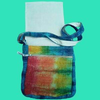 Crossbody Pattern Hemp Bag