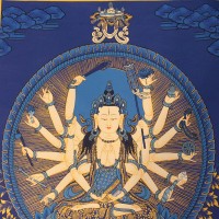 Chandeshwori Thangka Painting