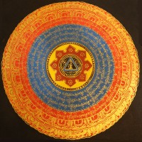 Full Mantra Painting Thangka
