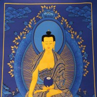 Shakyamuni Buddha Thangka Painting