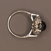 Black Star Zerconya Ring