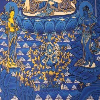 White Tara Painting Thangka