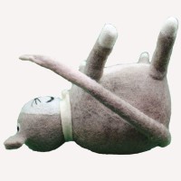 Big Felt Cat Doll
