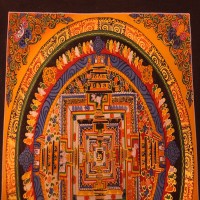 Star Manadala Thangka Painting