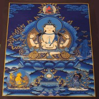 Handmade Changresi Thangka Painting
