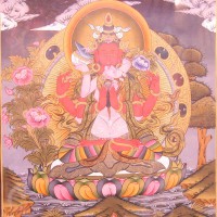 Bajra Story Thangka Painting
