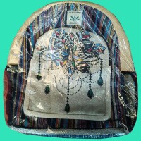 Flower Himalayan Mini Hemp Bag