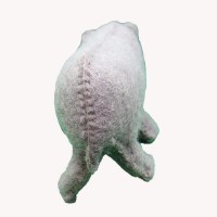 One Horn Rhino Felt Doll