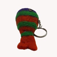 Colourful Fish Key Ring