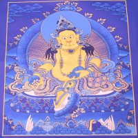 Jambala Thangka Painting