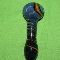 2.5 cm smoking Black Pipe