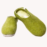 Handmade Plain Felt Slipper