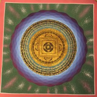 Mantra Thangka Painting 01