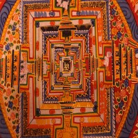Star Manadala Thangka Painting