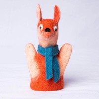 Nepal Fox Felt Doll