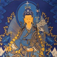 Handmade Guru Padma Sambhava Thangka