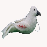 Felt Dove Doll