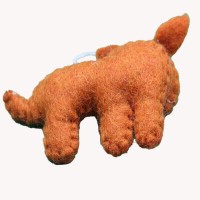 Brownie Felt Cat Doll