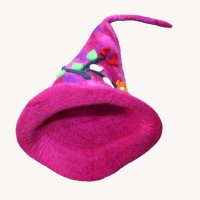 Mixed Colour Felt Hat