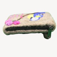 Bird Felt Purse