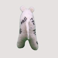 Felt Polar Bear