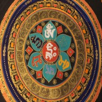 Flower Painting Thangka