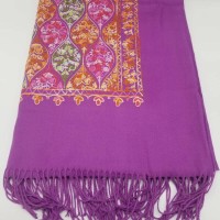 Embroidery Woolen Shawl 03