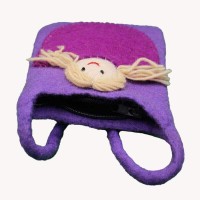 Felt Bag With Doll