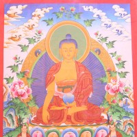 Handmade Buddha Thangka Painting