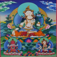White Tara Thangka