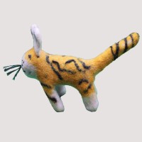 Tiger Felt Doll