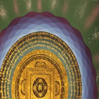 Mantra Thangka Painting 01
