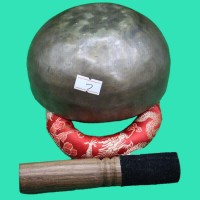 Gray Plain Singing Bowl